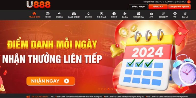 Link U888 chuẩn không chặn